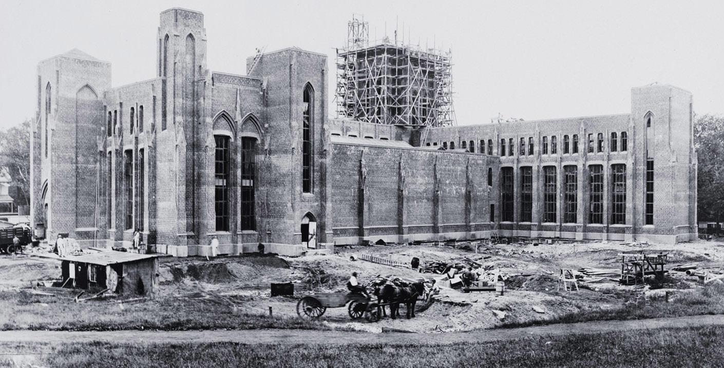 1924 Peabody Museum Construction